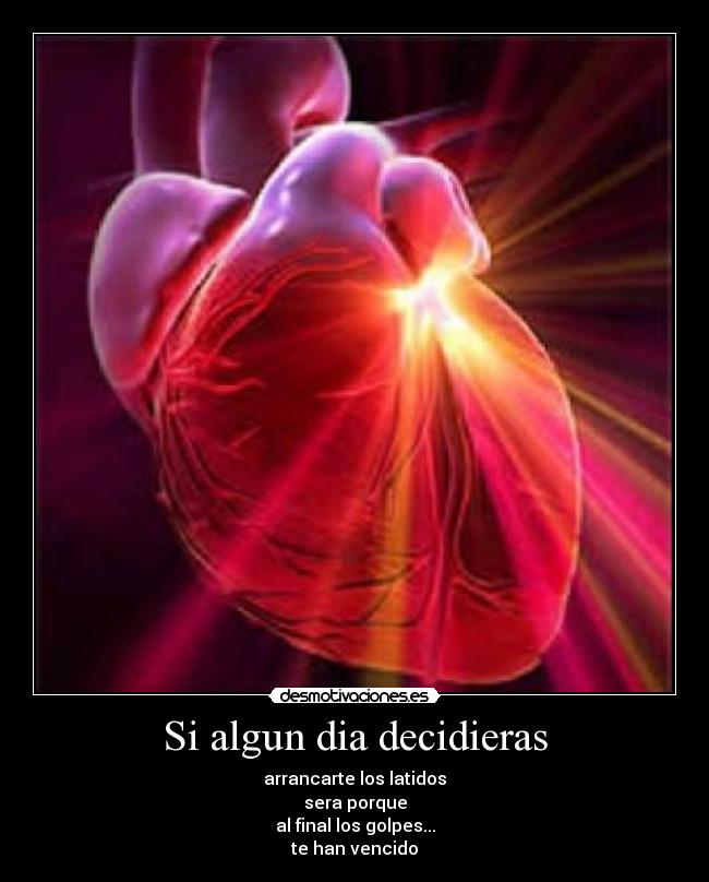 Si algun dia decidieras - 