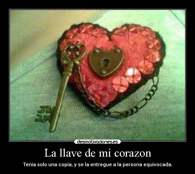 La llave de mi corazon - 