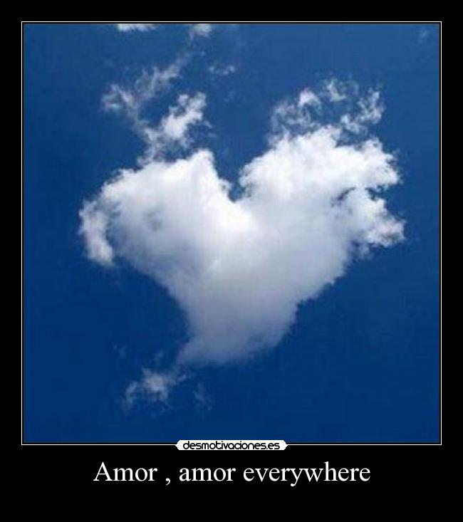 Amor , amor everywhere - 