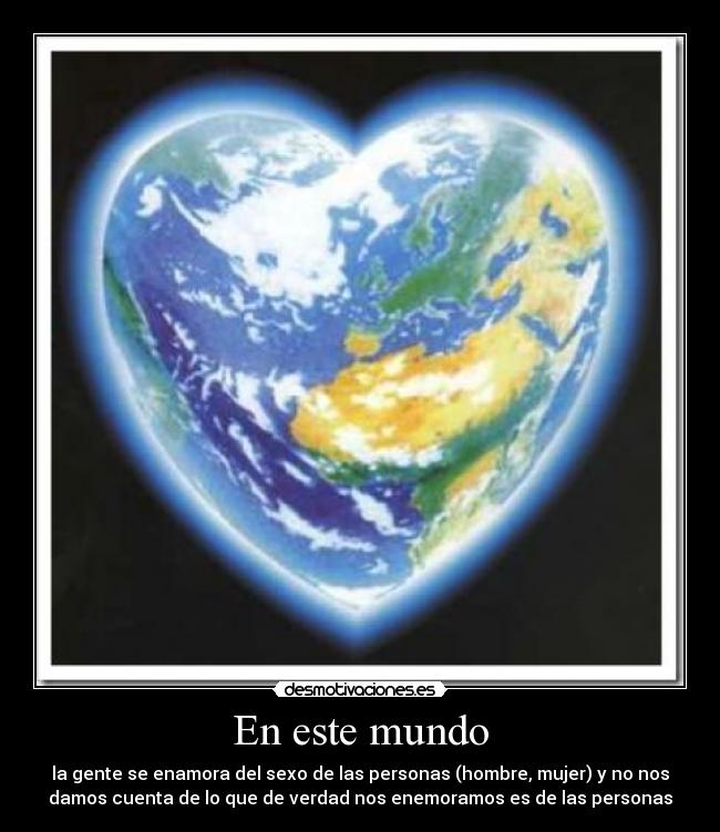 En este mundo -