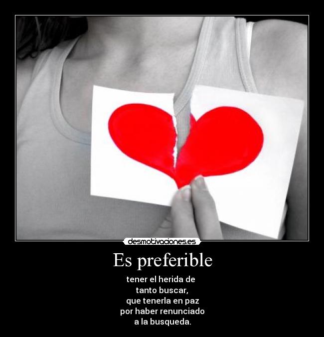 Es preferible -