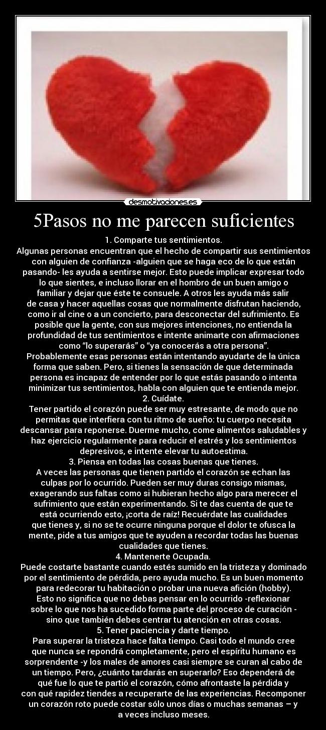 5Pasos no me parecen suficientes - 