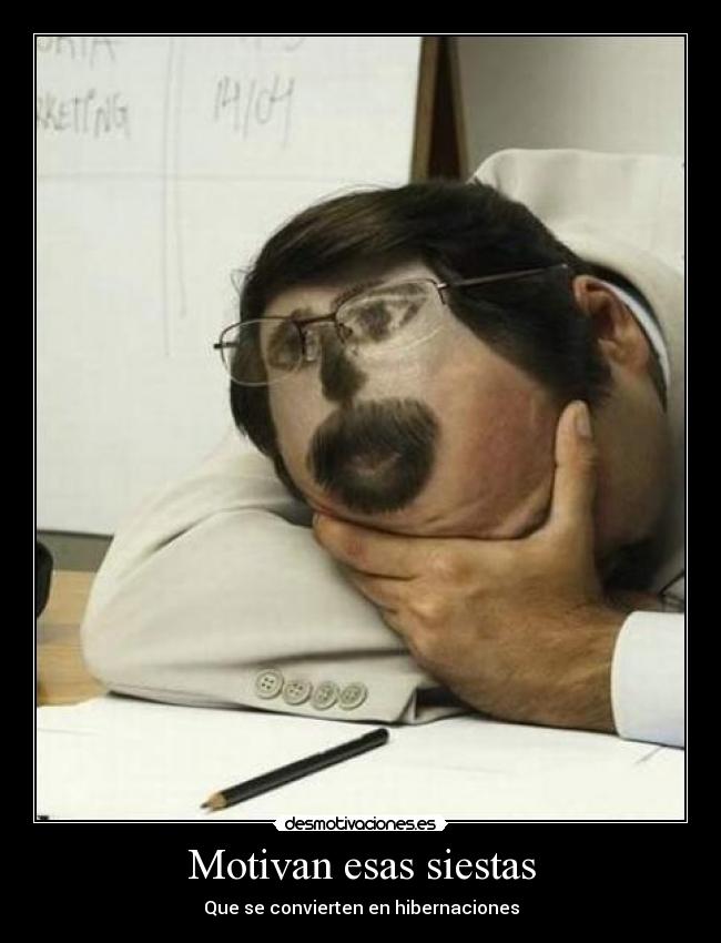Motivan esas siestas - 