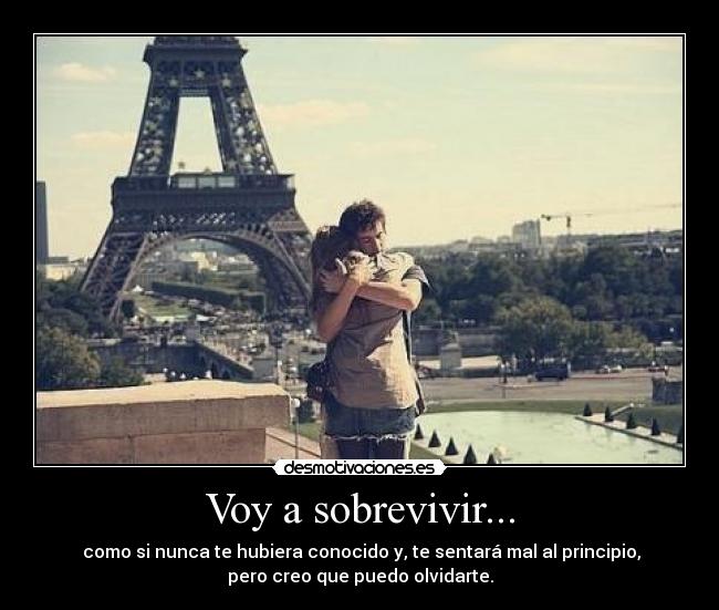 Voy a sobrevivir... -