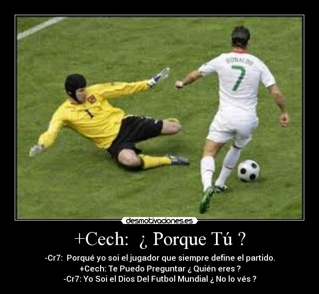 carteles cr7 dios del futbol desmotivaciones