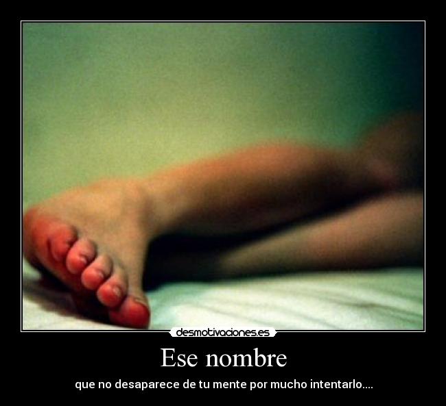 Ese nombre -