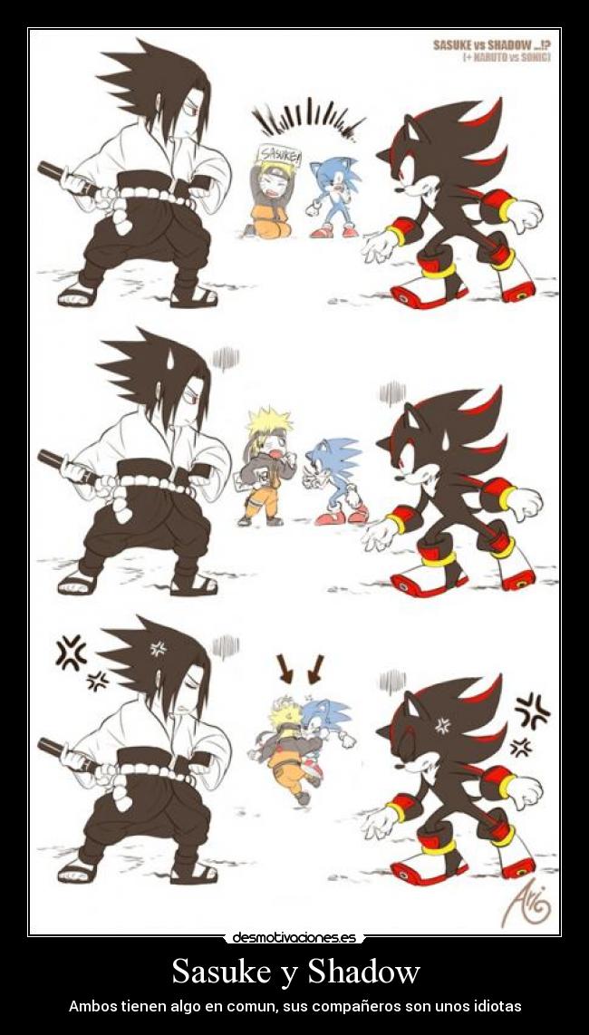 Sasuke y Shadow - 