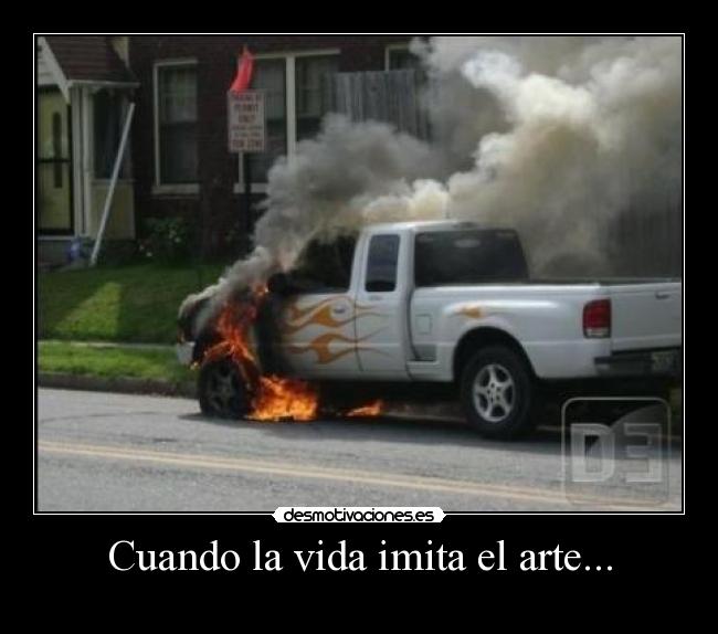 Cuando la vida imita el arte... - 