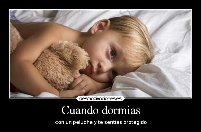 Cuando dormias - 