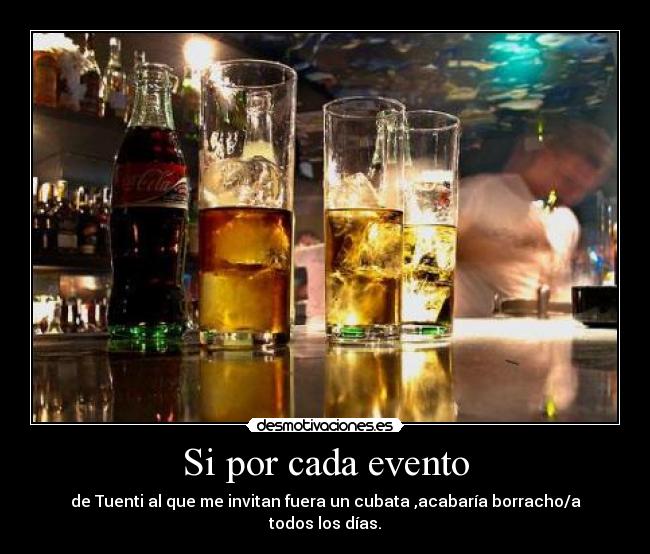 Si por cada evento -