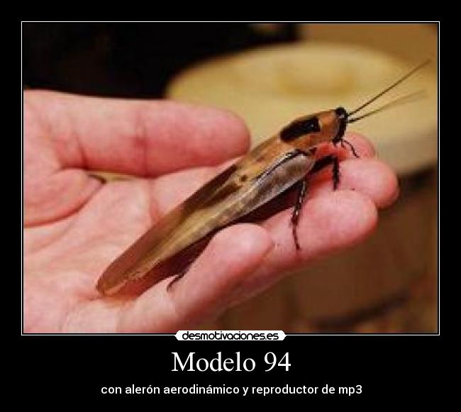 Modelo 94 - con alerón aerodinámico y reproductor de mp3