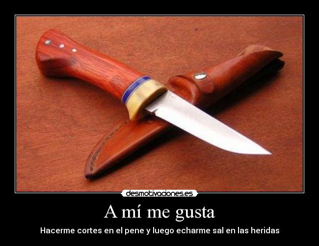 carteles cuchillo desmotivaciones