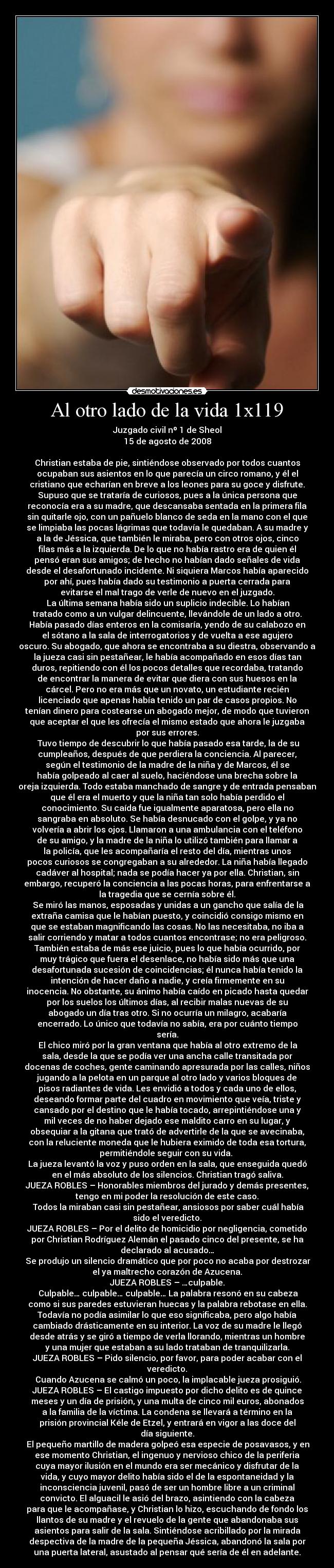 Al otro lado de la vida 1x119 -