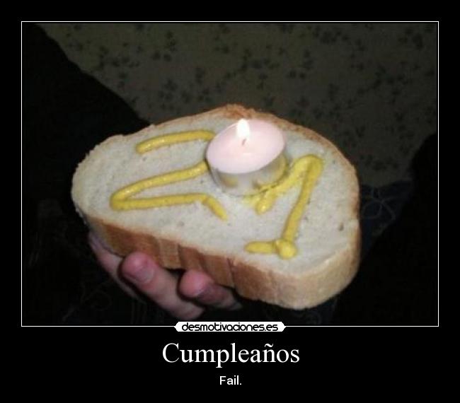 Cumpleaños - Fail.