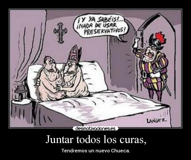 carteles curas chueca desmotivaciones