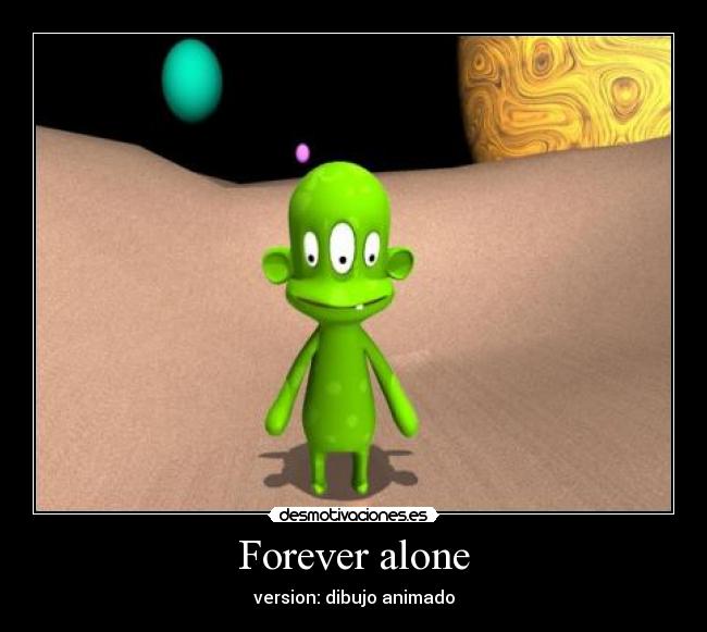 Forever alone - version: dibujo animado