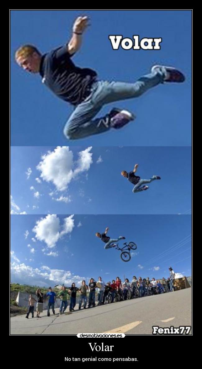 Volar - No tan genial como pensabas.