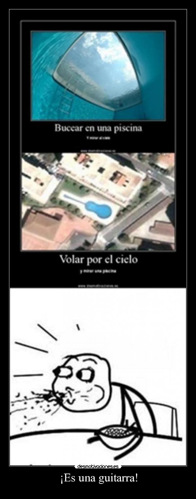 ¡Es una guitarra! -
