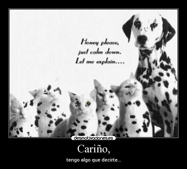 Cariño, - 