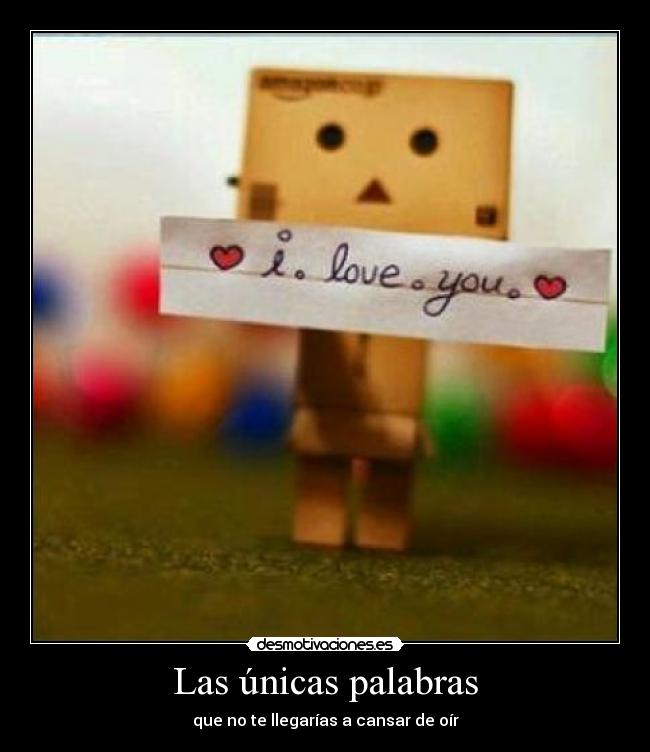 Las únicas palabras - 