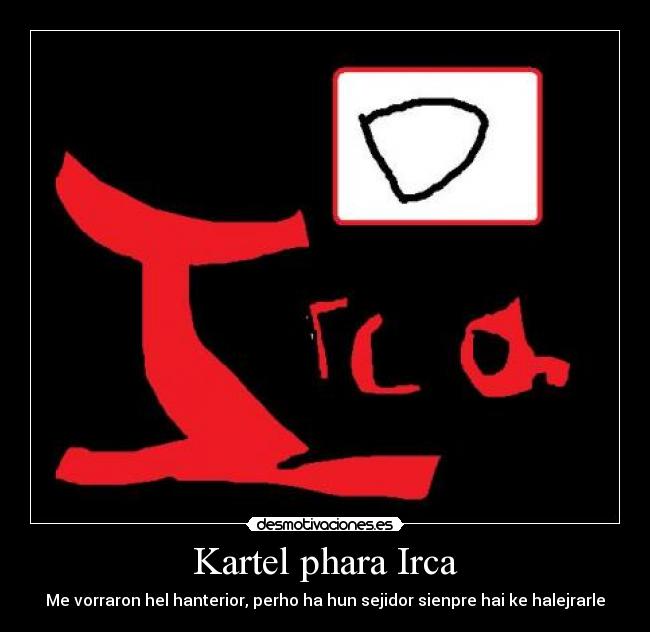 Kartel phara Irca - 