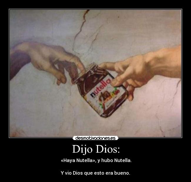 Dijo Dios: - 