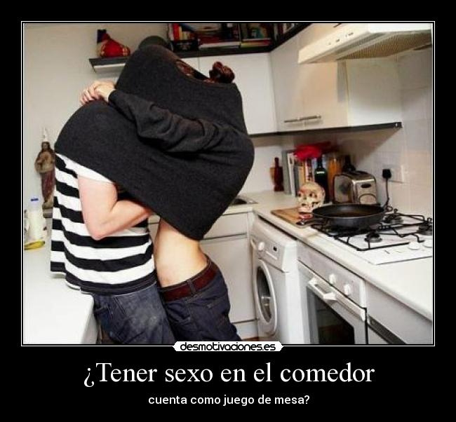 carteles sexo sexo comedor juego mesa desmotivaciones