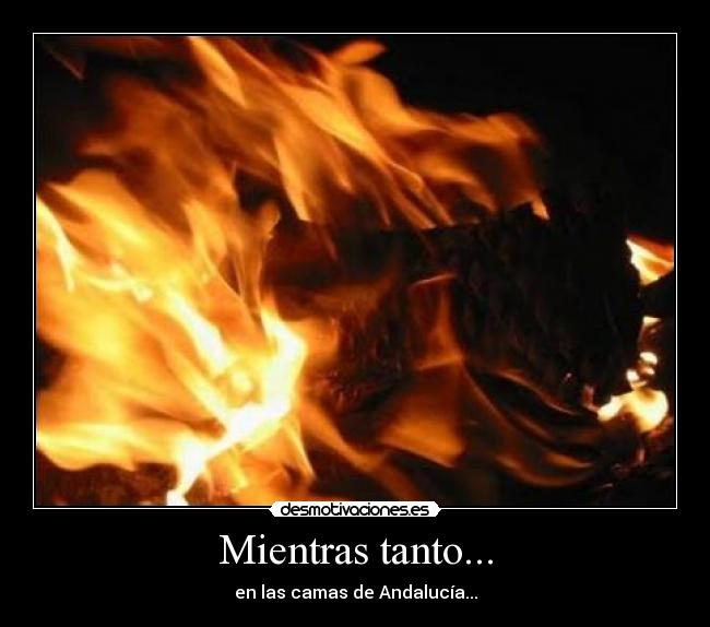 Mientras tanto... - en las camas de Andalucía...
