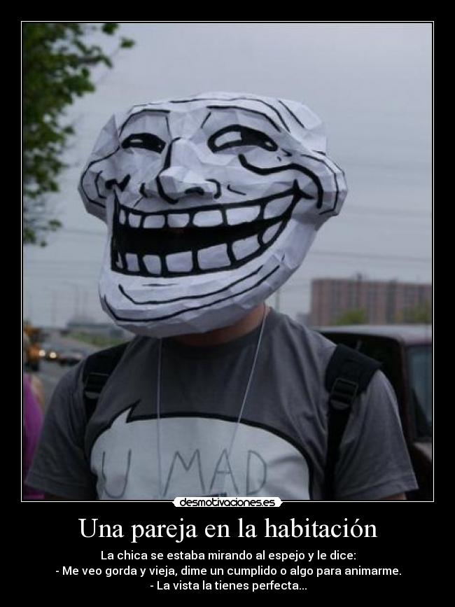 Una pareja en la habitación -