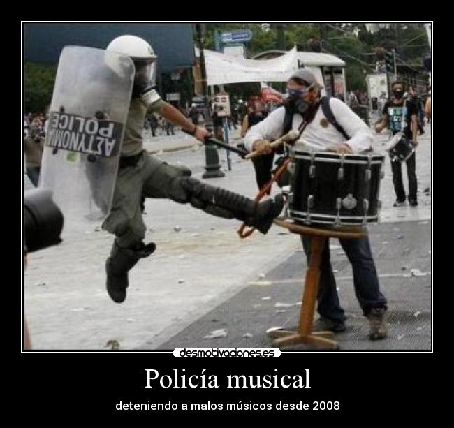 Policía musical -