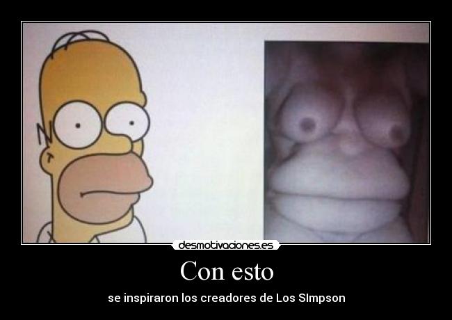 Con esto - se inspiraron los creadores de Los SImpson