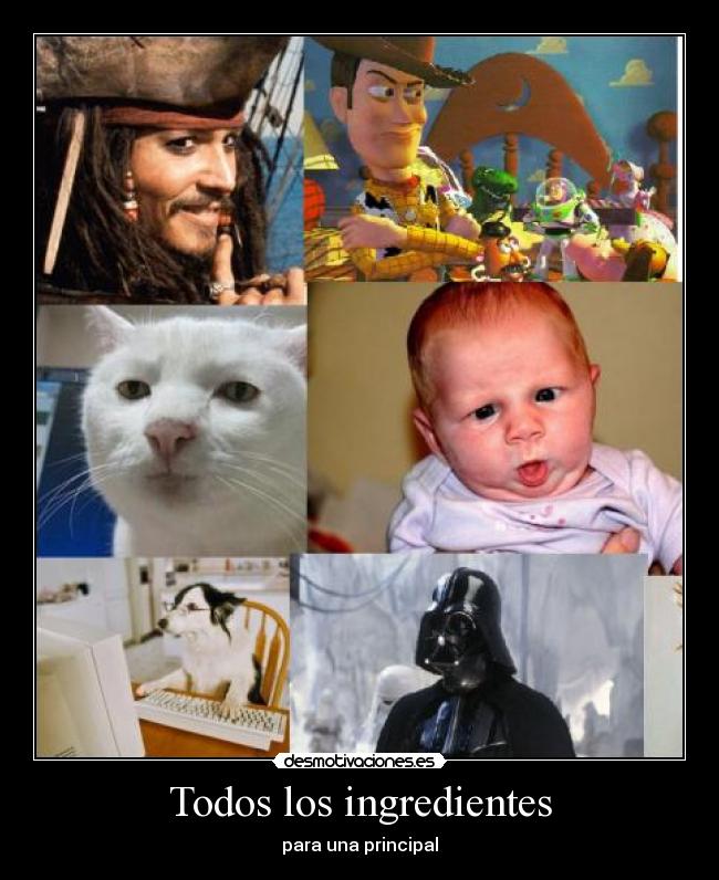 Todos los ingredientes -
