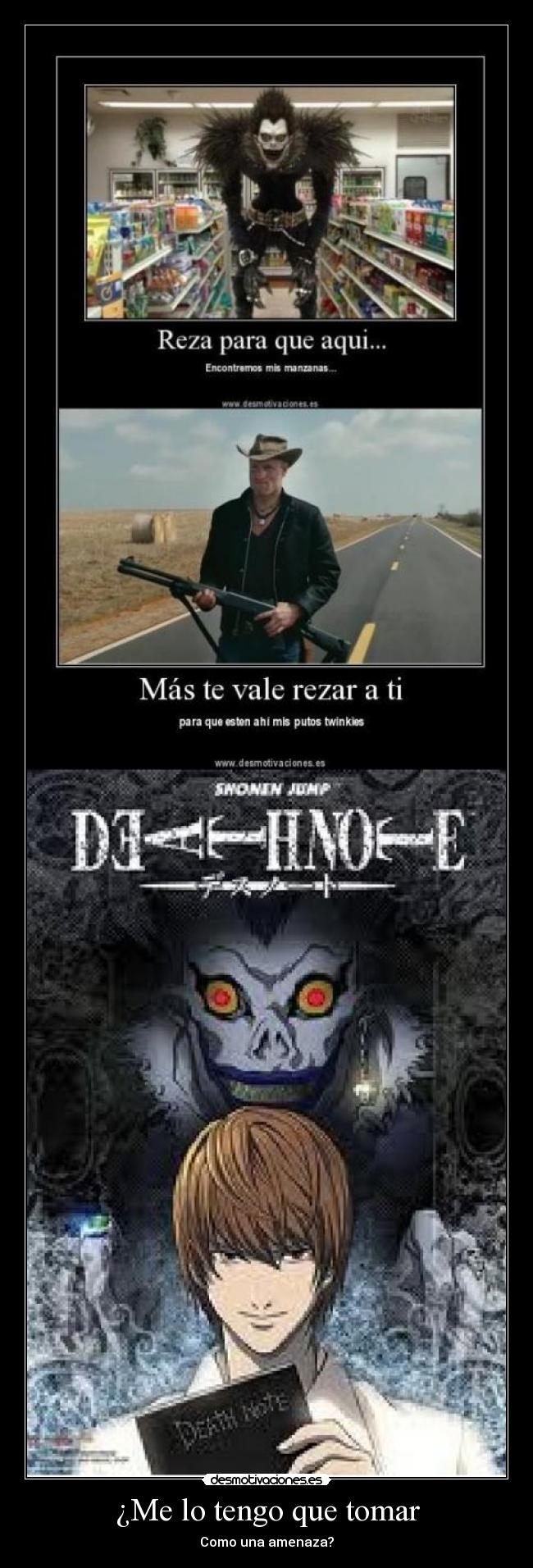 ¿Me lo tengo que tomar -