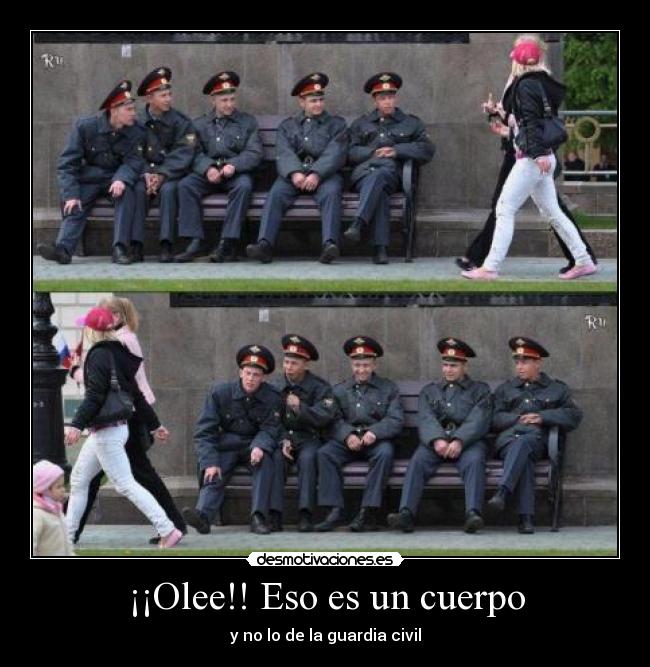 ¡¡Olee!! Eso es un cuerpo -