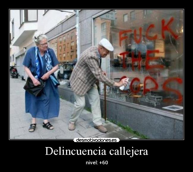 Delincuencia callejera - 