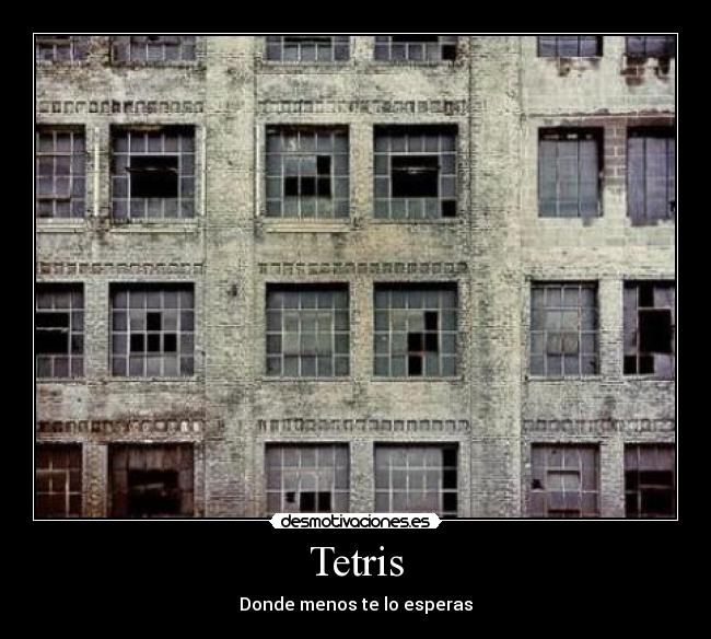 Tetris - Donde menos te lo esperas