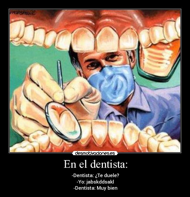 En el dentista: - 