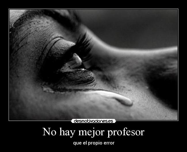 No hay mejor profesor -