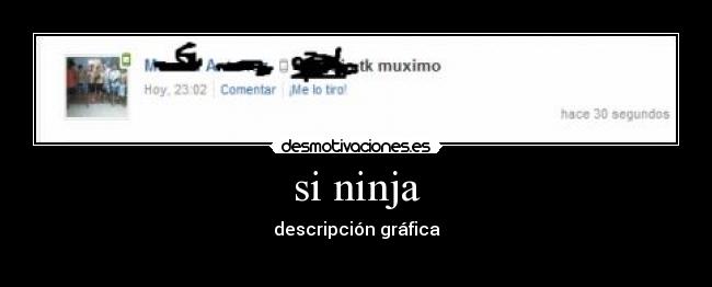 si ninja - descripción gráfica
