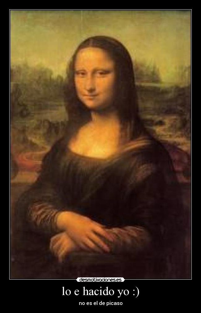 lo e hacido yo :) - no es el de picaso