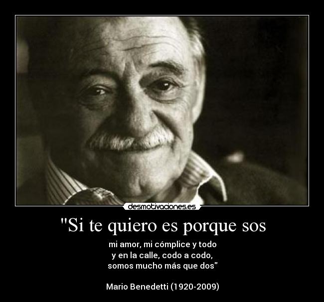 Si te quiero es porque sos - 