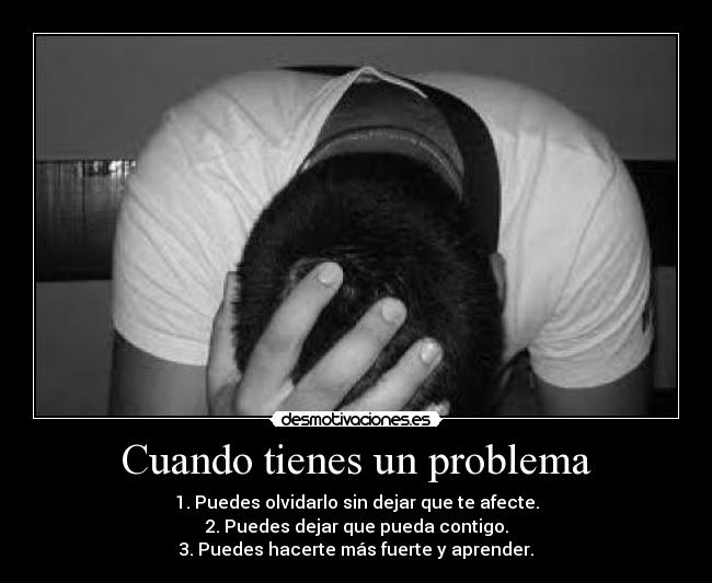 carteles problema desesperacion desmotivaciones