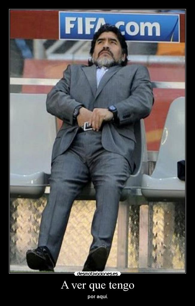 carteles maradona desmotivaciones