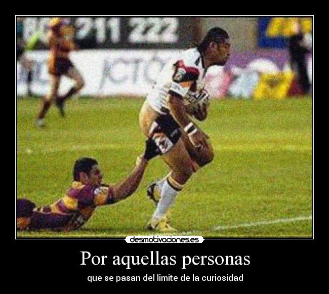 Por aquellas personas - 