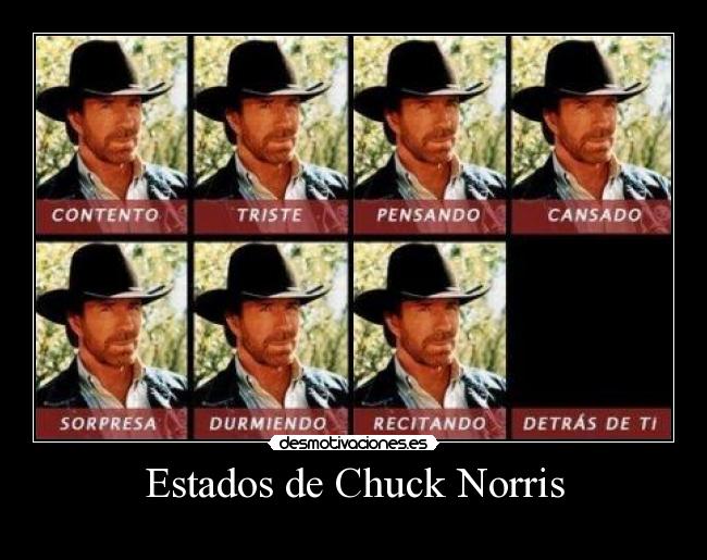 Estados de Chuck Norris -