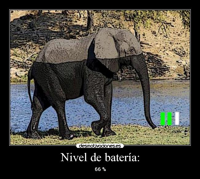 Nivel de batería: -