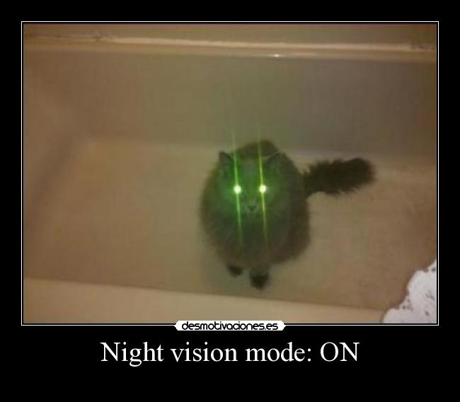 Night vision mode: ON - 