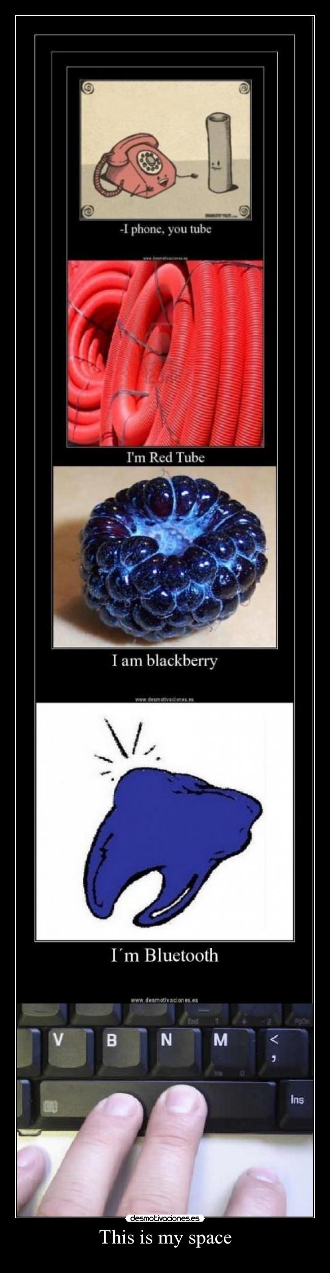 carteles cadena space desmotivaciones