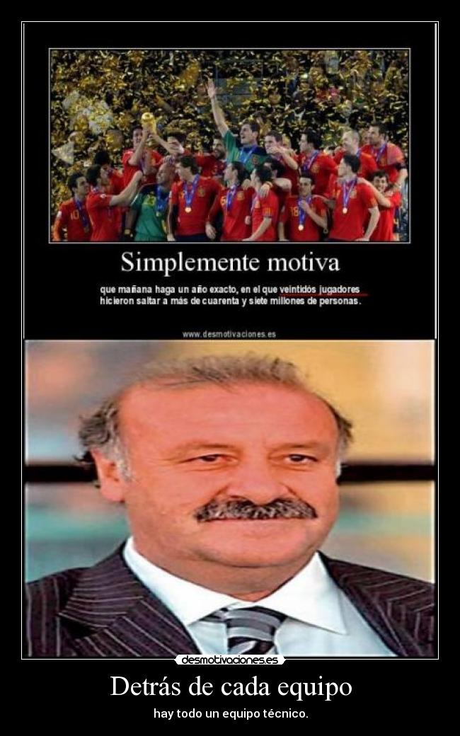 Detrás de cada equipo - 