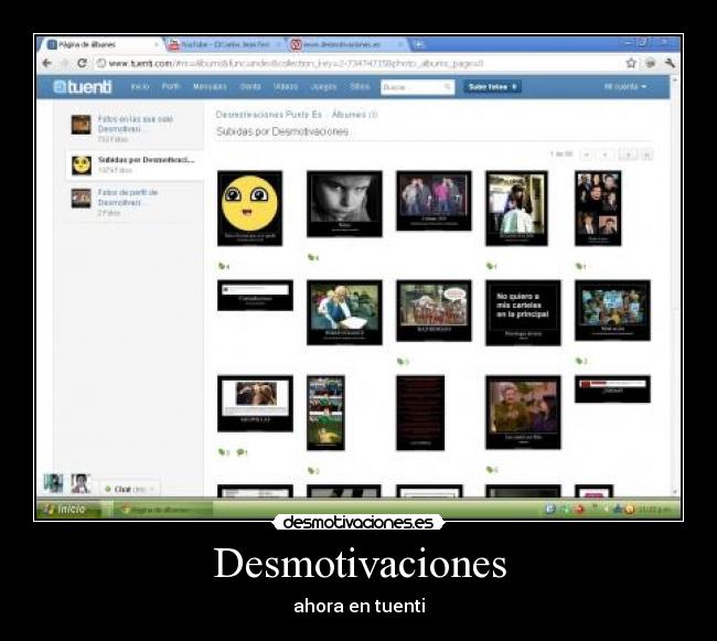 Desmotivaciones - ahora en tuenti